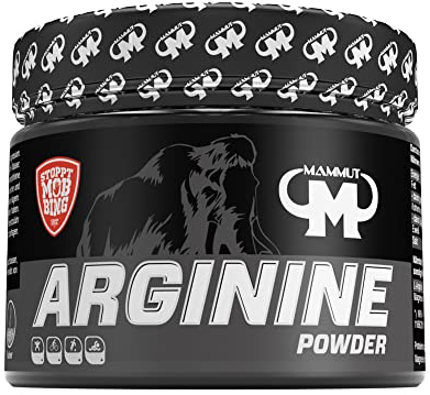 Mammut L-Arginine Powder, 1,6g pro Portion, mit Magnesium optimiert, 1er Pack (1 x 300 g Dose)