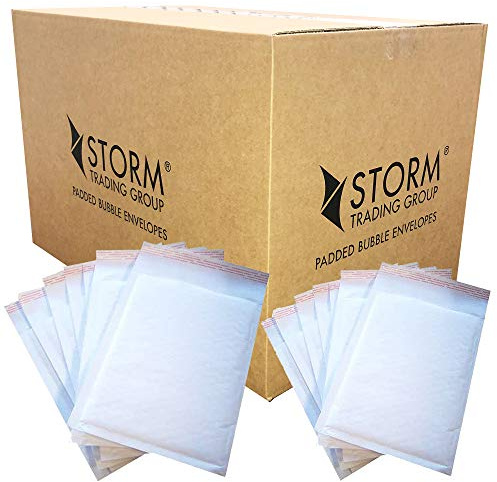Padded Envelopes 100 Bubble Lined White A5 170X245mm STG 4 Bubble Padded Mailers Cheap!