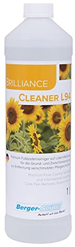 Berger-Seidle Cleaner L94 - Detergente per la rimozione di cera a base di acqua, per la rimozione di pellicole autolucidanti o vecchi strati di cera (1 litro)