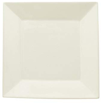 Tognana Plain - Plato Cuadrado (30 x 30 cm), Color Blanco