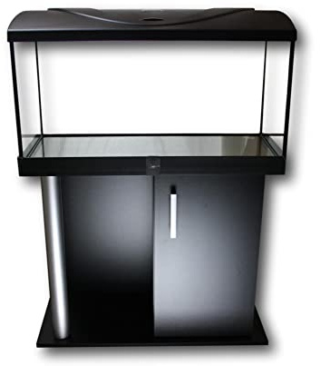 Diversa AQUARIUM WITH LID AND STAND/CABINET Professional Fish Tank - Real Glass, Standard Rectangle (160 Litre Set)