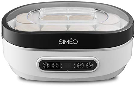 Siméo yva640 Yogurtera, Plástico, Blanco