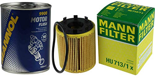 MANN HU 713/1 Filtre à huile + rinçage moteur SCT