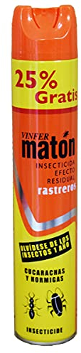 Vinfer maton insecticida efecto residual rastreros