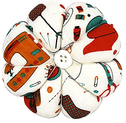 ANCLLO 2 Stück Handgelenknadelkissen, DIY-Handwerk-Werkzeug, Handgelenk-Nadelkissen, Nadelkissen, niedliches Nadelkissen mit elastischem Handgelenkgürtel (#2)