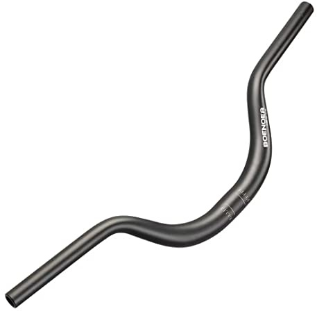 Boenoea Manubrio MTB, Manubri per bicicletta 25,4/31,8 mm Lega di Alluminio, Manubrio Bicicletta Riser 620mm lunghezza