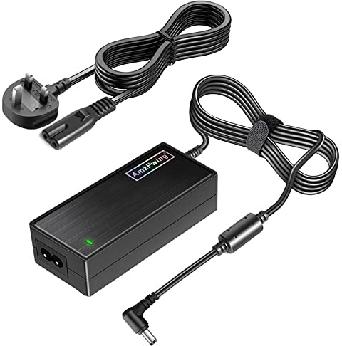 19V 3.42A DC Power Supply 65W Power Adapter, Compatible for Acer LCD Monitor S2 H2 G2 Q2 R2 Series, for Aspire 3 Aspire 5 Aspire F5 M5 Aspire ES1 Aspire E1 E3 Aspire V3 V5 Aspire R3 R5 R7 Laptops.