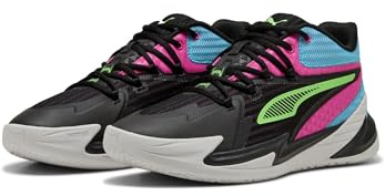 PUMA Dagger basketskor unisex vuxna, Puma Black Fluro Pink Pes, 41 EU