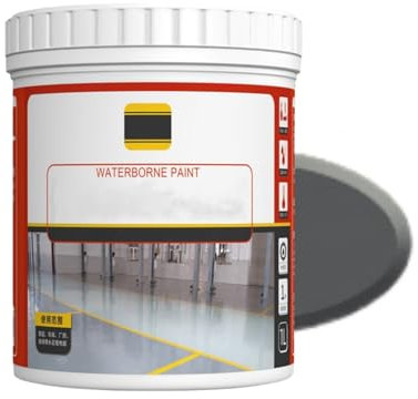 Generic Vernice antiscivolo per pavimenti in cemento per interni ed esterni, 33,8 once liquide (grigio medio)