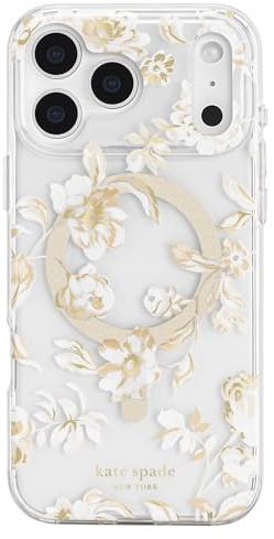 Kate Spade New York iPhone 17 Pro Max Case - Compatible with MagSafe - Designer Phone Case - Autumn Toile