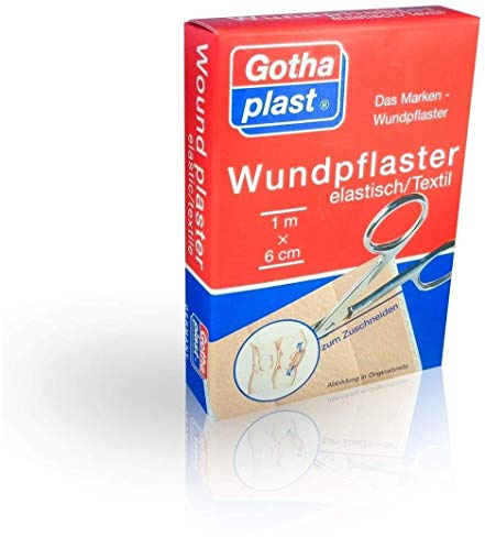 Gothaplast Wundpflaster Elastisch 1mx6cm Euroaufhänger