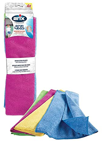 Arix Microfibre Multiuso, 4XL, 4 Pezzi