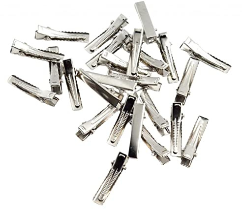 Sharplace aus aus Haarspange Rohlinge Krokodil Haar Klammer Hairclips Krokodilklemme für Damen und Diy Haarschmuck, 35mm 30st