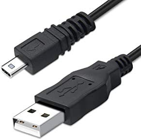 DragonTrading Replacement Compatible USB Charging And Data Transfer Cable For Panasonic Lumix DMC-TZ61, TZ40, TZ70, DMC-ZS19 Cameras.