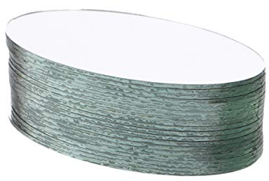 20 Stk Oval Minispiegelglas Mini-spiegel Für Das Handwerk Spiegellinse Kleine Spiegel Zum Basteln Diy Spiegel Handwerk Kleiner Taschenspiegel Fliesen Reisen Schüttgut Aufkleber