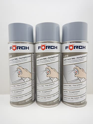SILBERGRAU GRAU SILBER Förch RAL 7001 LACK LACKSPRAY SPRAY SPRAYDOSE 400ML (3)