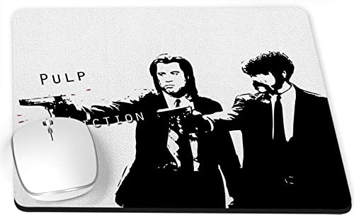 MasTazas Pulp Mauspad Fiction John Travolta Samuel L Jackson Quentin PC Tarantino