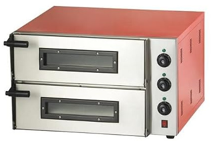 Four à Pizza Electrique Double 2 Pizzas de Ø 45 cm - Combisteel