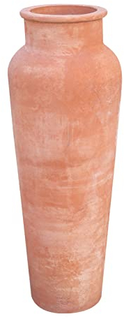 Biscottini Amphora Indoor Decorative Pot L42xPR42xH90 - Home Decorations - Indoor Plant Pot - Modern Indoor Decorative Vases - Outdoor Planter