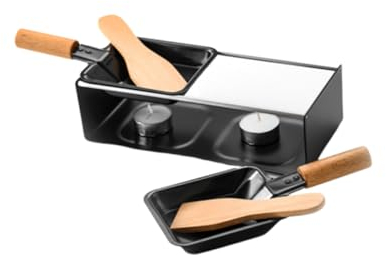 OUNONA High-Temperature Resistant BBQ Tray Mini Stove for Cheese Fondue Portable Cheese Pan Camping Cookware