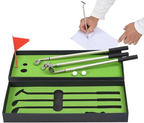 Fantásticos Gadgets para Hombres, Bolígrafos Divertidos para Adultos, Gadgets Golf Portátiles Divertidos, Juegos de Escritorio para Cumpleaños de Navidad San Casa Casa Tabletop Viajes Novio Marido