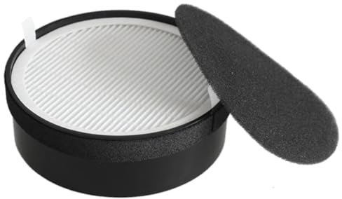 GXGM Filtro di Ricambio Compatibile con Purificatore d'Aria LV-H132 – 1 Filtro H13 HEPA + 1 Filtro a Carbone Attivo, Filtraggio a 4 Stadi per la Pulizia dell’Aria
