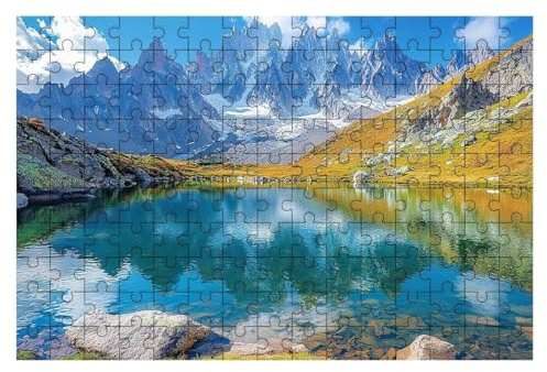 Puzzle 2000 Teile Landschaft, See Puzzle 2000 Teile Erwachsene, Puzzel für Die Ganze Familie, Klassische Puzzles Geschicklichkeitsspiel, Holzpuzzle Geschenke für Frauen Geschenke für Männer -1985