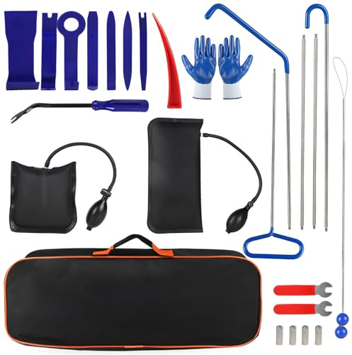SWAWIS 24 Piezas Herramienta Profesional Coche Pinza Largo Alcance