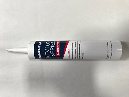 Momentive RTV108 One Part Silicone Sealant, 10.1 Ounce Caulker, Translucent
