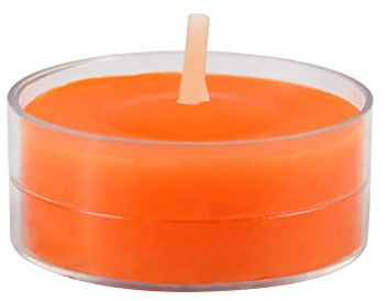 Orange Tealight Candles