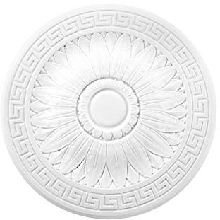 1 roseta del techo interior se levantó la decoración de la decoración de stuck inside a prueba de golpes Ø52cm, R310