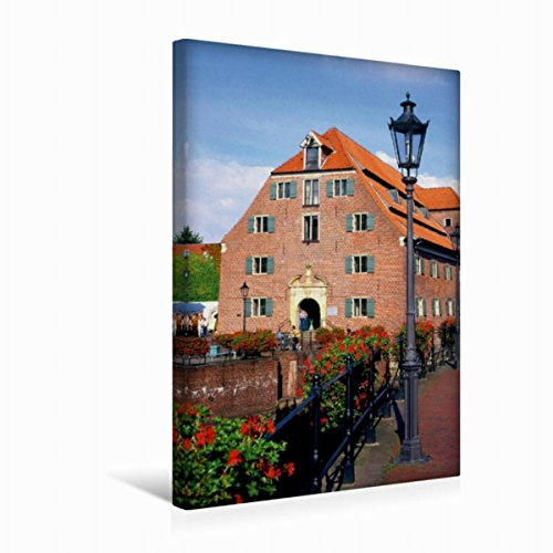 Premium Textil-Leinwand 30 x 45 cm Hoch-Format Schwedenspeicher als Musum in Stade | Wandbild, HD-Bild auf Keilrahmen, Fertigbild auf hochwertigem Vlies, Leinwanddruck von Lothar Reupert