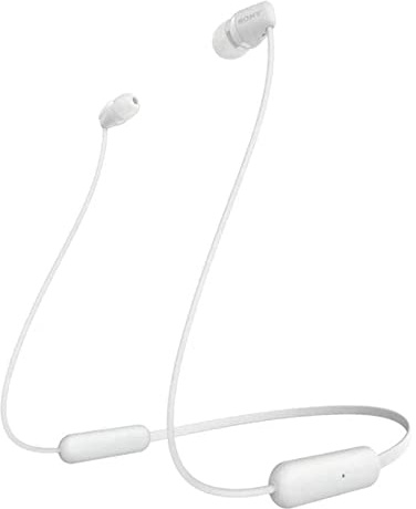 SONY WI-C200 Wireless Bluetooth Headphones - White