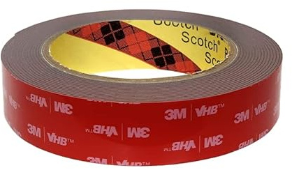 SANKA 4611P Doppelseitiges Klebeband Extra Stark, Wasserdicht, Hochtemperaturbeständig.(2cm * 4,7m)
