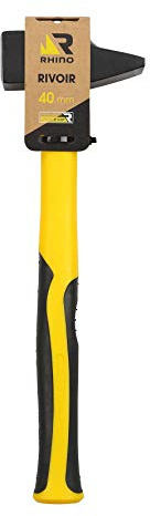 Rhin0-40 mm rivoir Manche incassable (Trimatière) postillon, River, Marteau à garnir - Largeur 40 mm - Garantie à Vie - Plusieurs Tailles Disponibles