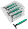 Disposable Razors in Bulk,Razors individually wrapped bulk,Twin Blade Razors with Clear Safety Cap, Razors For Homeless, Hotel,Air Bnb,Shelter/Homeless/Travel (50)