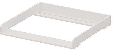 Oskar-Store Vicco Commode à Langer, Blanc/Blanc, 80 x 10 cm pour la Commode