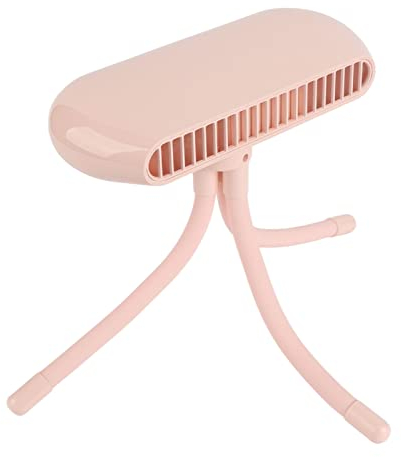 Mini Ventilador De Mano Para Cochecito, Ventilador Sin Aspas, Ventilador Sin Aspas De Pulpo, Soporte Extraíble, Ventilador Recargable USB Silencioso Para Oficina, Habitación De Bebé O Al Aire Libre