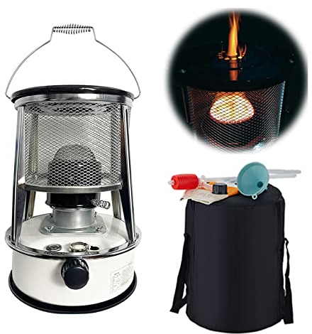 Kerosene Stove Heater, Kerosene Stove Burner for Indoor Efficient Kerosene Heater for Camping Home Barbecue Fishing Tent Heater with Overheat Protection Large Camping Oil Heaters