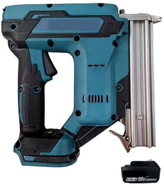Sparachiodi Elettrica, Cordless Rechargeable Nail 18v Lithium Battery Wood Working Decoration Electric Nailer Lithium Electric Nail Gun(1 batteries)