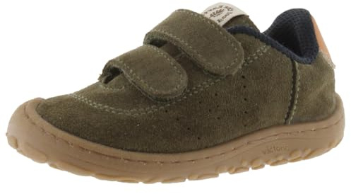 Victoria Baskets Bosco Barefoot 1370118 | Daim & Double Fermeture Auto-Agrippante pour Enfants