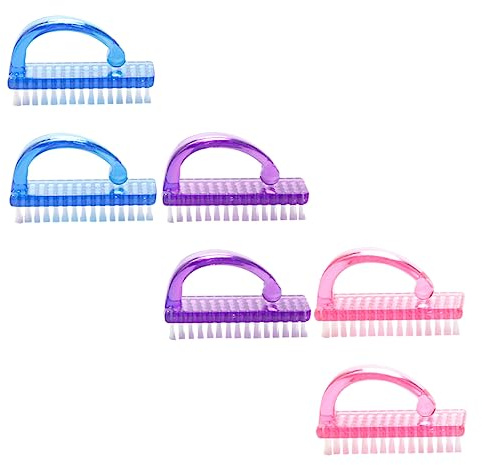 OATIPHO 6pcs Nail Dust Brush for Nail Arts Dust Remover Brush during Manicures Pedicures