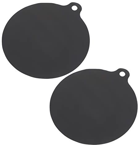 Amosfun 2Pcs Heat Resistant Induction Cooktop Mat Silicone Countertop Protector Pads Non Slip Oil Cooking and Hot Pot Mat with Easy Clean Surface for Kitchen Use