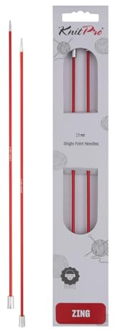 KnitPro Zing Lange Nadeln 12 (30cm) | 2.5mm