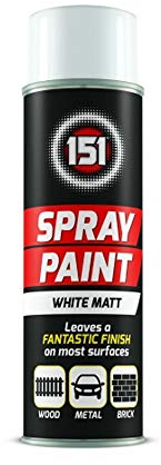 250ml 151 Spray Paint Matt White