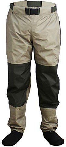 Kylebooker Breathable Stockingfoot Waist High Pant Waders KB003(M)