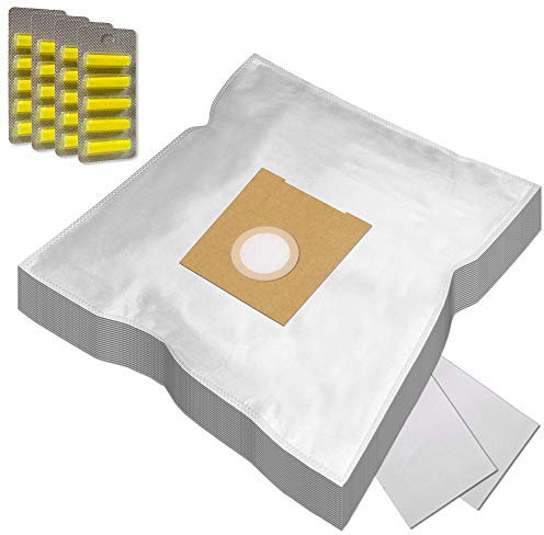 PakTrade 20 Air Fresheners + 20 Vacuum Cleaner Dust Bags For Siemens VS06B2348 synchropower bag & bagless