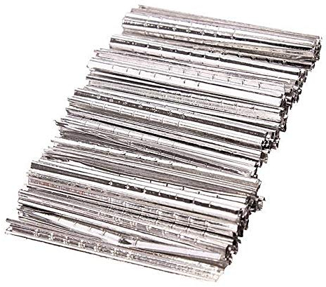 Sitrda Set di 100 grimaldelli in alluminio per fabbri, colore argento