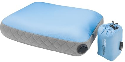 Cocoon Air-Core Pillow Ultralight Größe 28 cm x 38 cm Light Blue/Grey