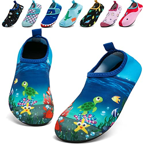 Water Shoes for Kids Girls Boys Toddler Beach Shoes Aqua Socks for Pool Swimming Shoes Non Slip Quick Dry Barefoot Skin Outdoor
